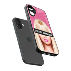 dead inside back phone cover | glass case for iphone 16 plus