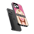 dead inside back phone cover | glass case for iphone 16 pro