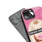 dead inside back phone cover | glass case for iphone 16 pro
