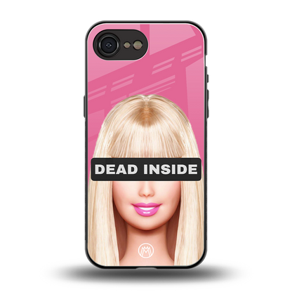 dead inside back phone cover | glass case for iphone 16e