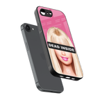 dead inside back phone cover | glass case for iphone 16e