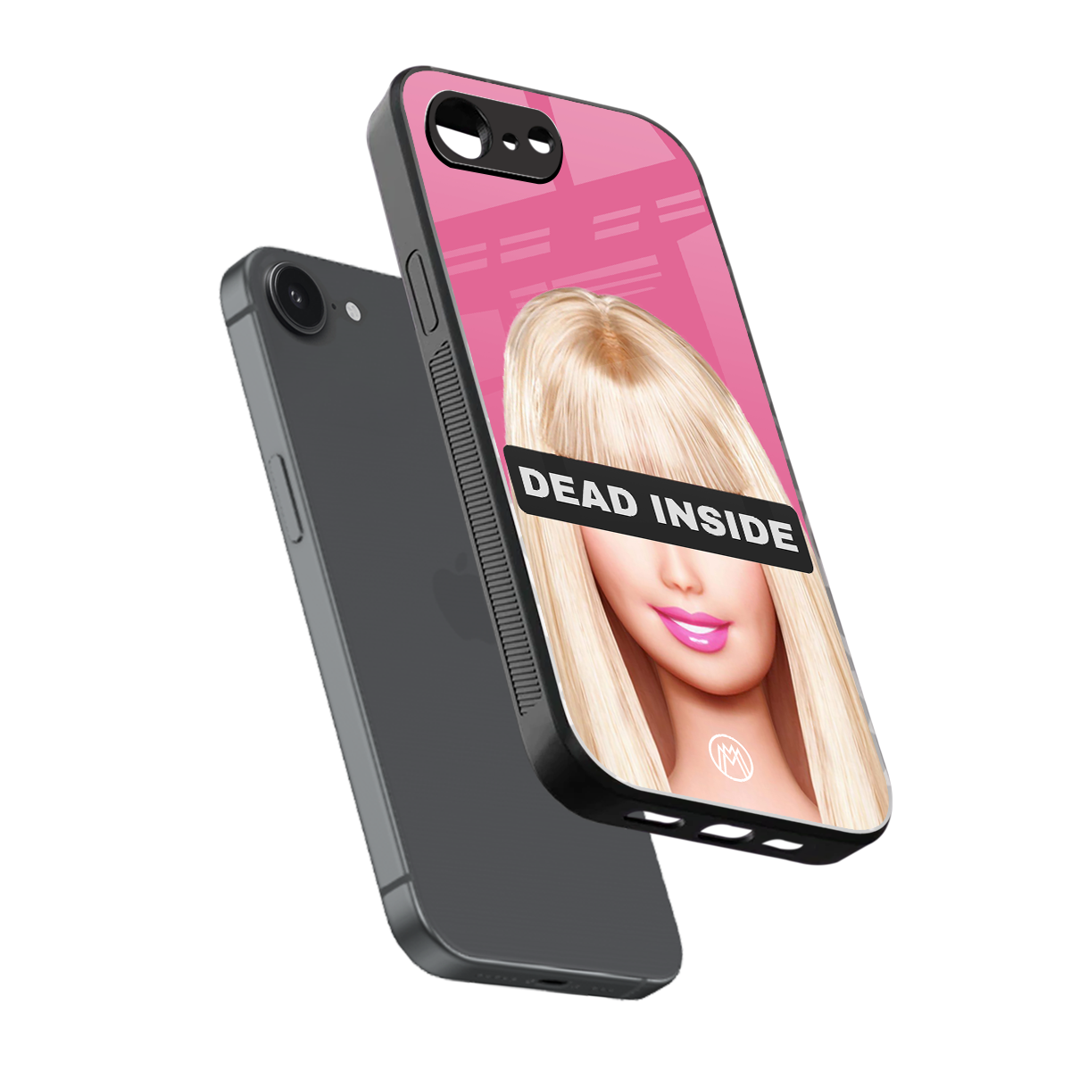 dead inside back phone cover | glass case for iphone 16e