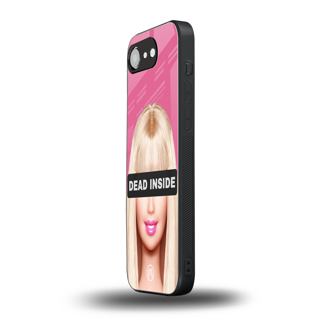 dead inside back phone cover | glass case for iphone 16e