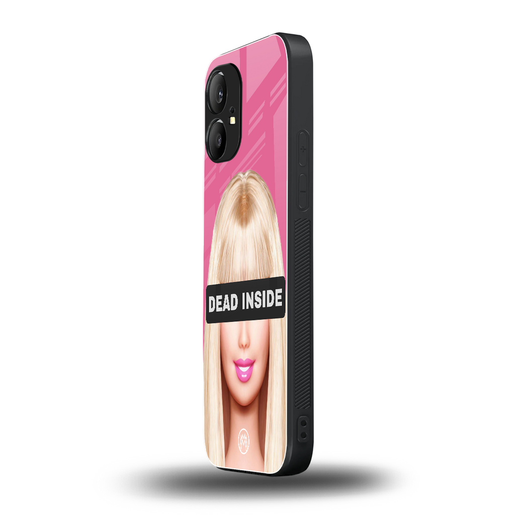 dead inside back phone cover | glass case for nothing phone 1