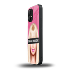 dead inside back phone cover | glass case for nothing phone 1