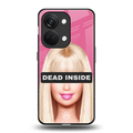 dead inside back phone cover | glass case for oneplus nord 3