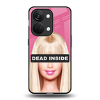 dead inside back phone cover | glass case for oneplus nord 3