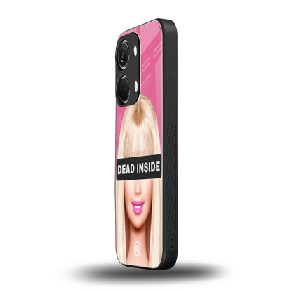 dead inside back phone cover | glass case for oneplus nord 3