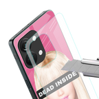 dead inside back phone cover | glass case for oneplus nord 3