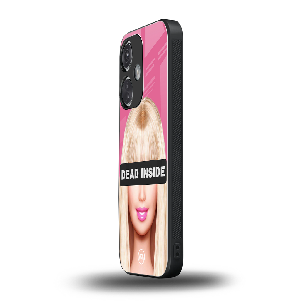 dead inside back phone cover | glass case for oneplus nord ce 3