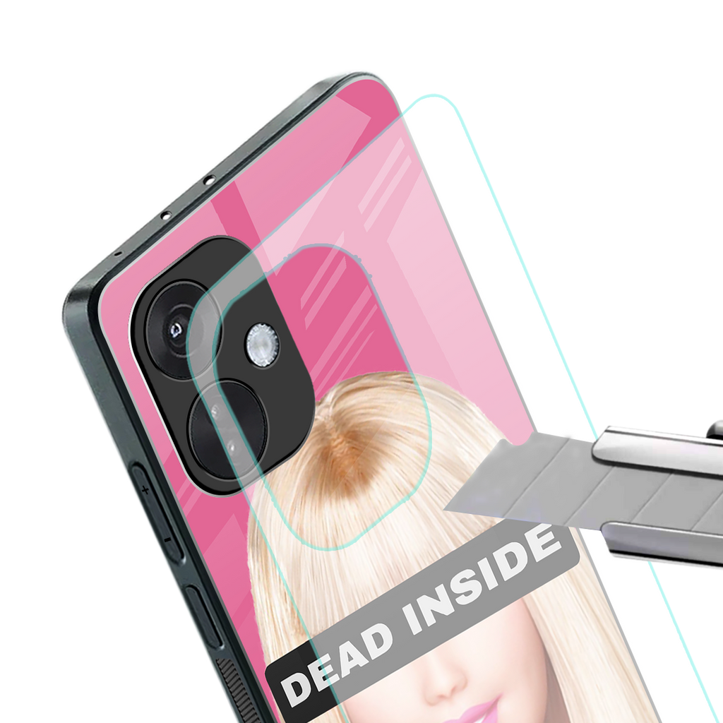 dead inside back phone cover | glass case for oneplus nord ce 3