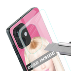 dead inside back phone cover | glass case for oneplus nord ce 3