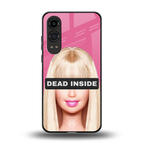 dead inside back phone cover | glass case for oneplus nord ce 4 lite