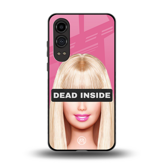 dead inside back phone cover | glass case for oneplus nord ce 4 lite