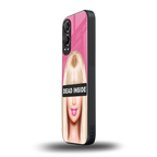 dead inside back phone cover | glass case for oneplus nord ce 4 lite