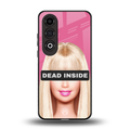 dead inside back phone cover | glass case for oneplus nord ce 4