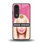 dead inside back phone cover | glass case for oneplus nord ce 4
