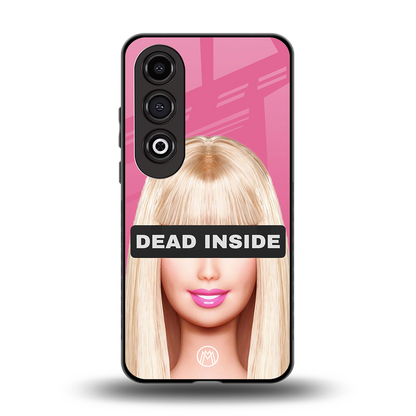 dead inside back phone cover | glass case for oneplus nord ce 4
