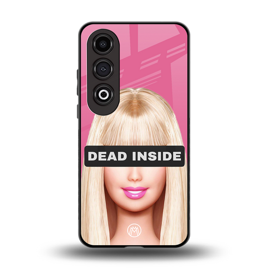 dead inside back phone cover | glass case for oneplus nord ce 4