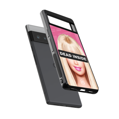 dead inside back phone cover | glass case for google pixel 6 pro