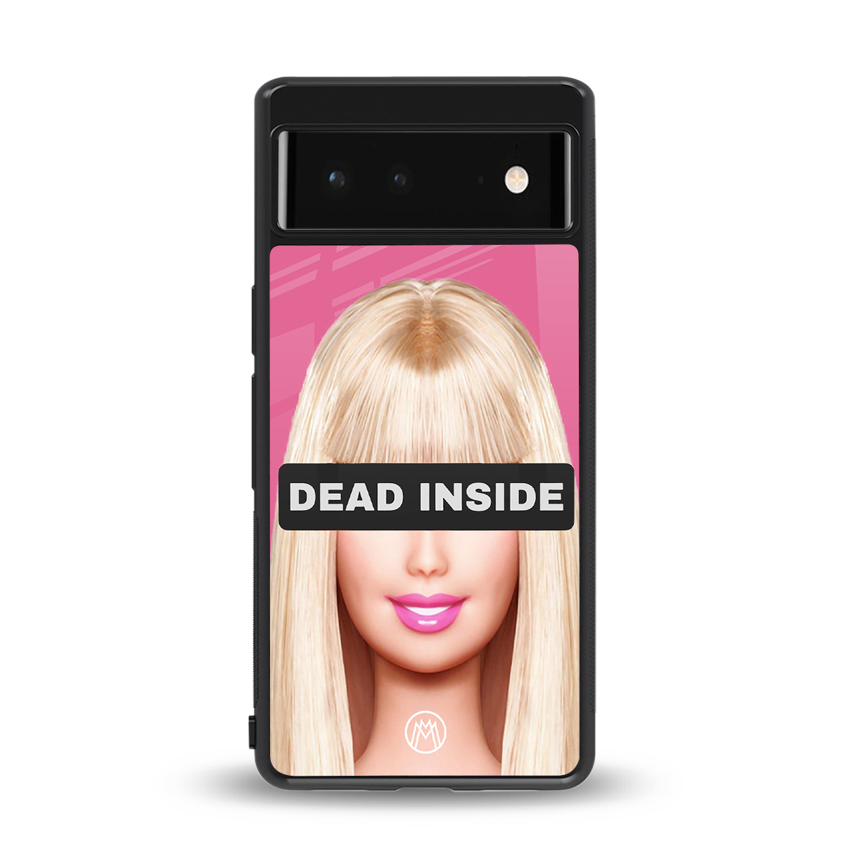 dead inside back phone cover | glass case for google pixel 6