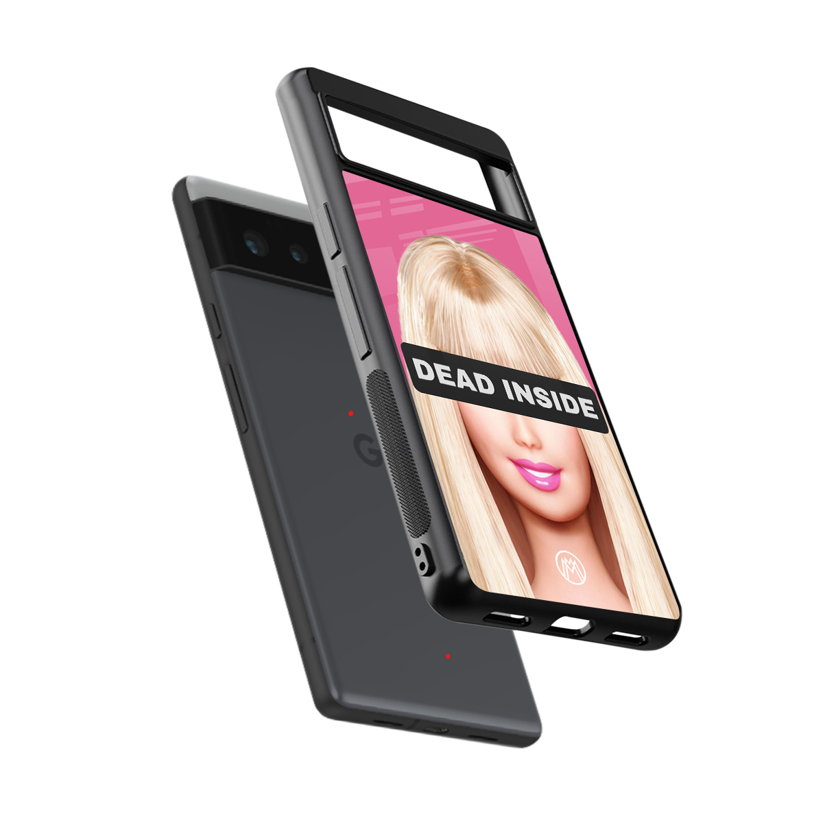 dead inside back phone cover | glass case for Google Pixel 6A