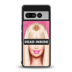 dead inside back phone cover | glass case for google pixel 7 pro