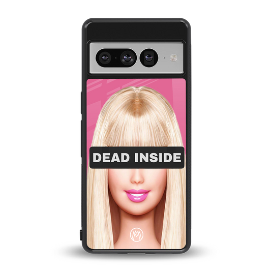 dead inside back phone cover | glass case for google pixel 7 pro