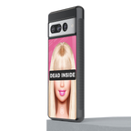 dead inside back phone cover | glass case for google pixel 7 pro