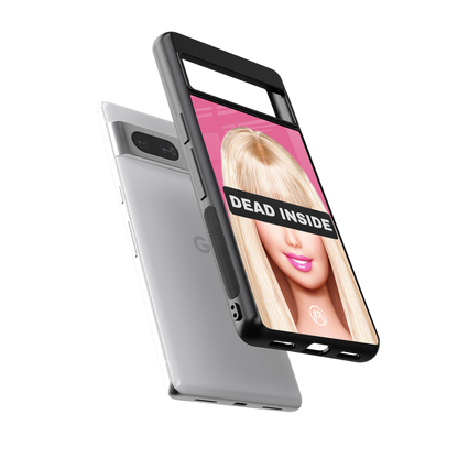 dead inside back phone cover | glass case for Google Pixel 7A