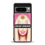 dead inside back phone cover | glass case for google pixel 8 pro