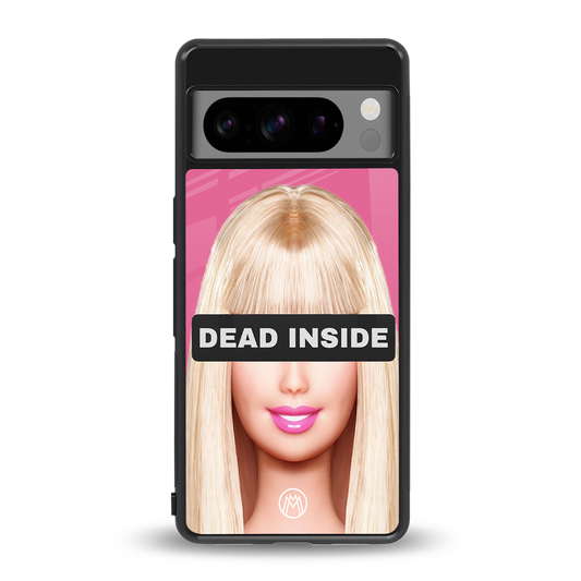 dead inside back phone cover | glass case for google pixel 8 pro