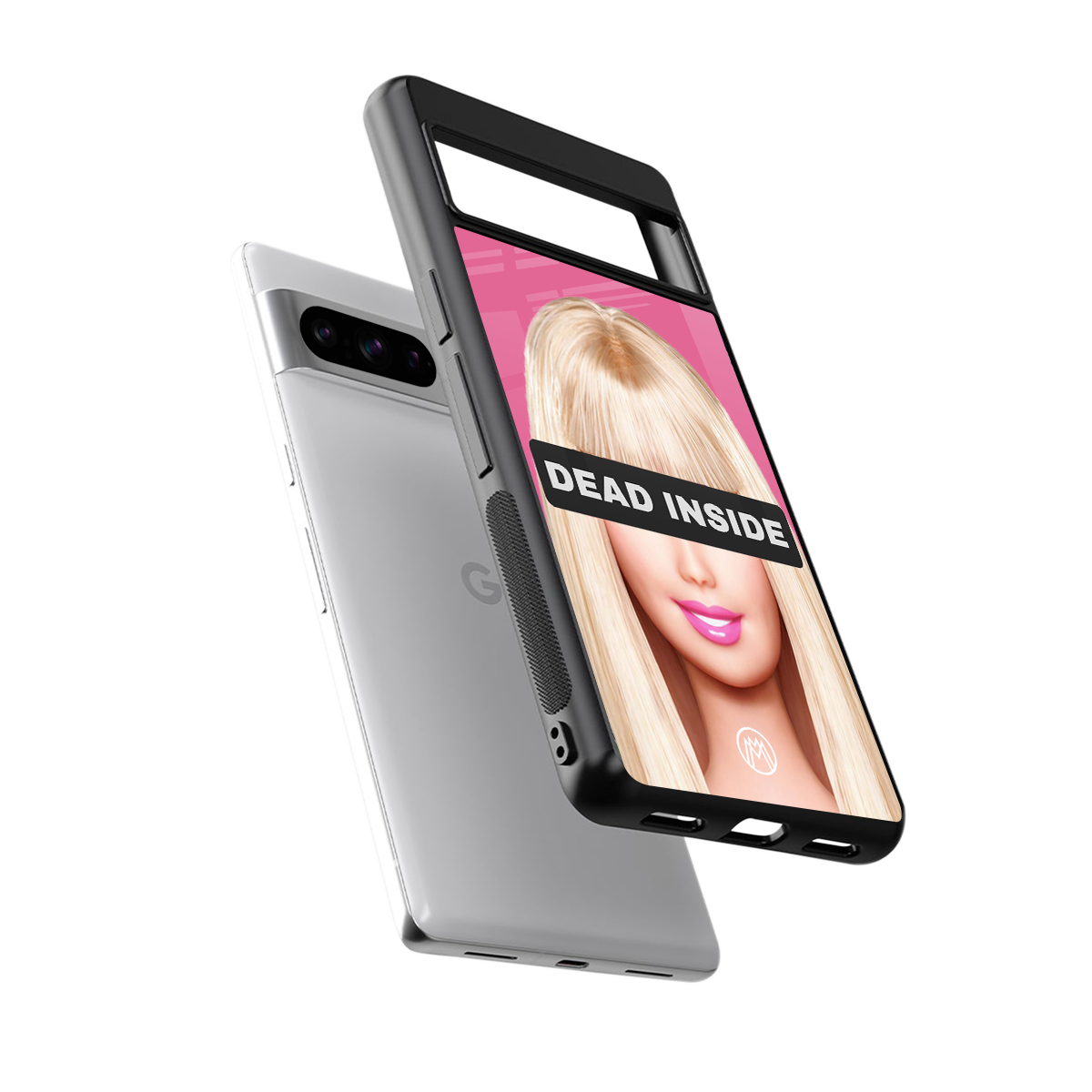 dead inside back phone cover | glass case for google pixel 8 pro