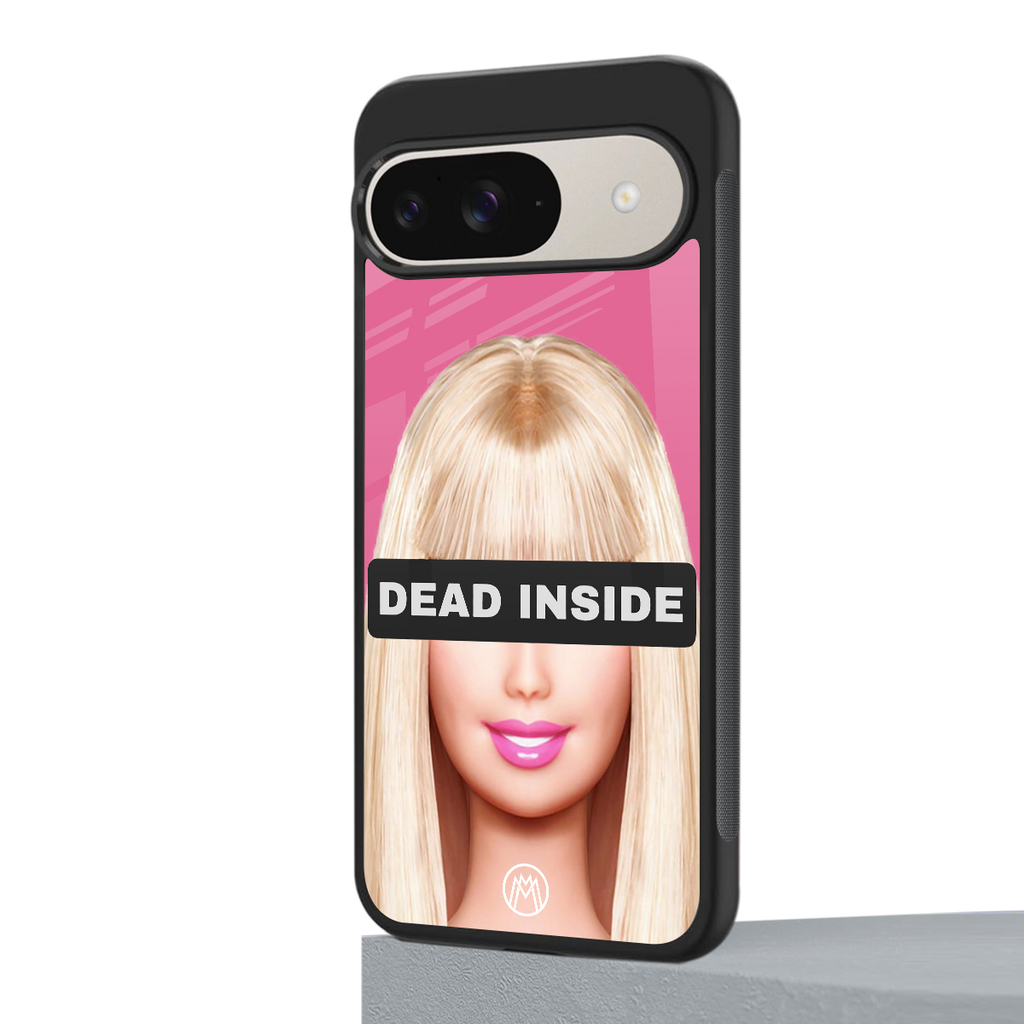 dead inside back phone cover | glass case for google pixel 9