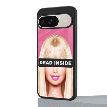 dead inside back phone cover | glass case for google pixel 9