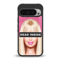 dead inside back phone cover | glass case for google pixel 9 pro xl