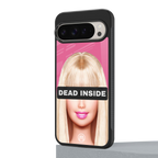 dead inside back phone cover | glass case for google pixel 9 pro xl