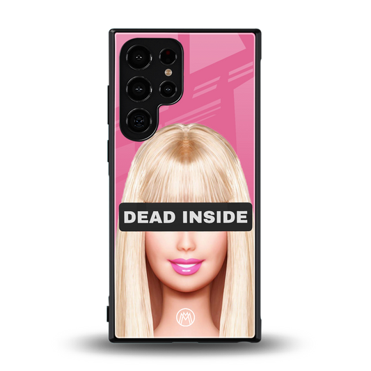 dead inside back phone cover | glass case for samsung galaxy s24 ultra