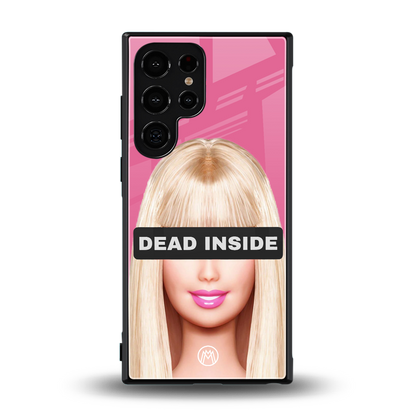 dead inside back phone cover | glass case for samsung galaxy s23 ultra