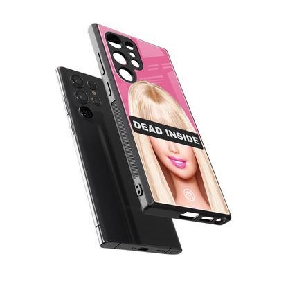 dead inside back phone cover | glass case for samsung galaxy s24 ultra