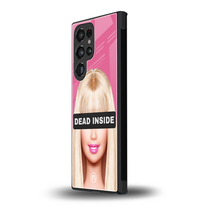 dead inside back phone cover | glass case for samsung galaxy s24 ultra