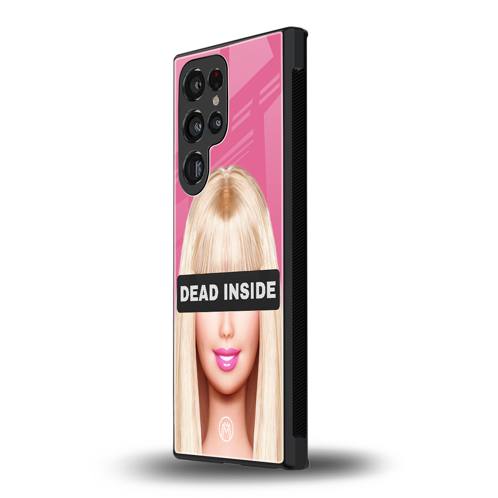 dead inside back phone cover | glass case for samsung galaxy s23 ultra
