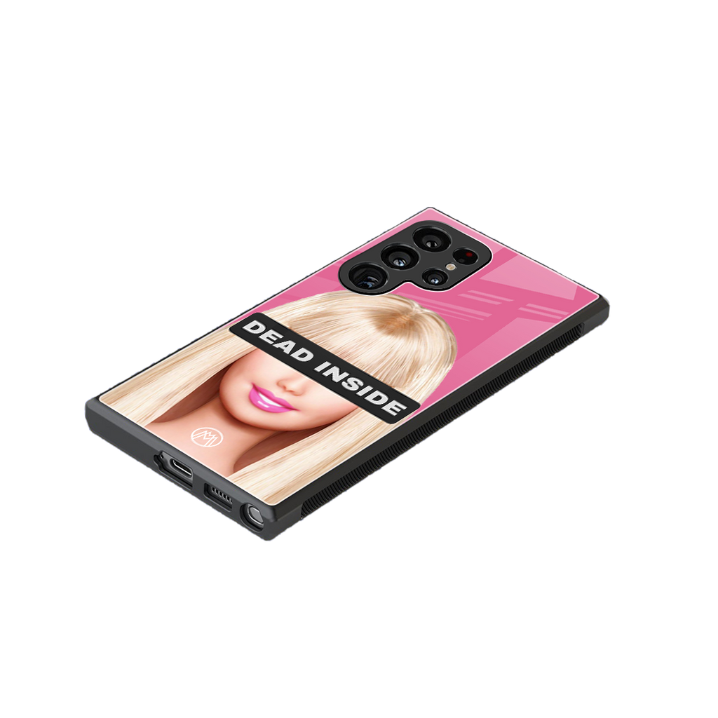 dead inside back phone cover | glass case for samsung galaxy s23 ultra