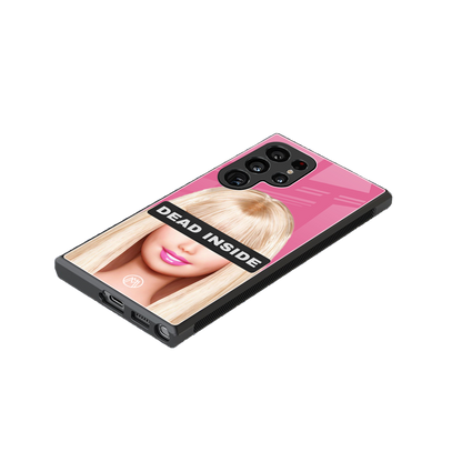dead inside back phone cover | glass case for samsung galaxy s23 ultra