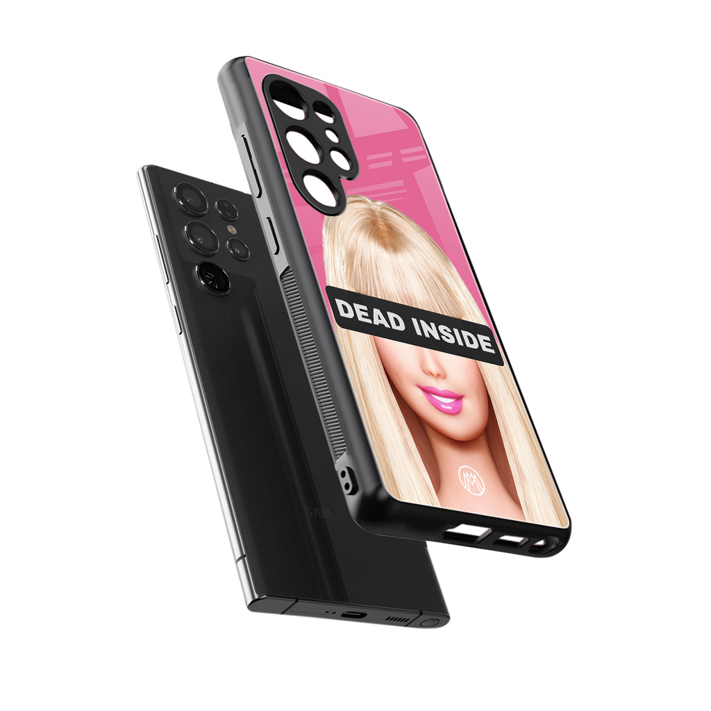 dead inside back phone cover | glass case for samsung galaxy s25 ultra