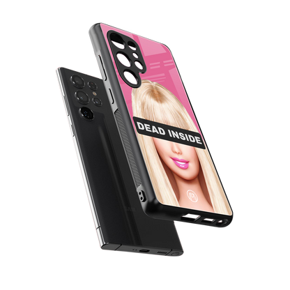 dead inside back phone cover | glass case for samsung galaxy s25 ultra