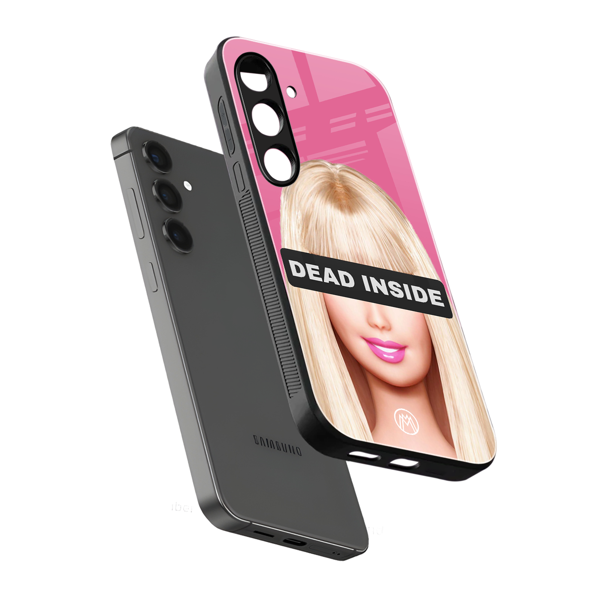 dead inside back phone cover | glass case for samsung galaxy s24 plus