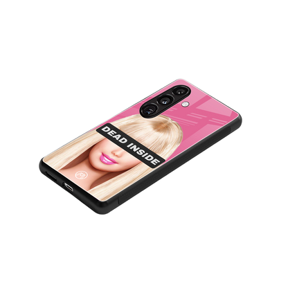dead inside back phone cover | glass case for samsung galaxy s24 plus