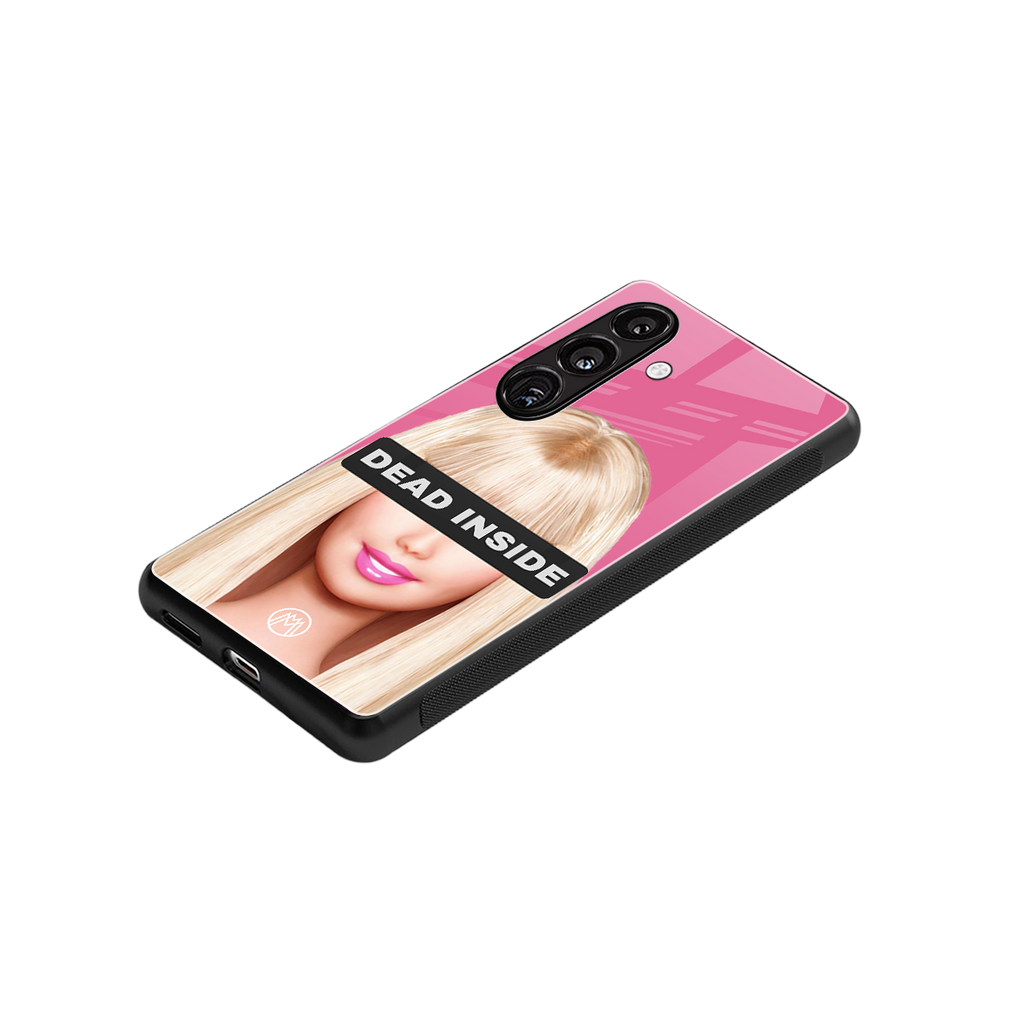 dead inside back phone cover | glass case for samsung galaxy s24 fe