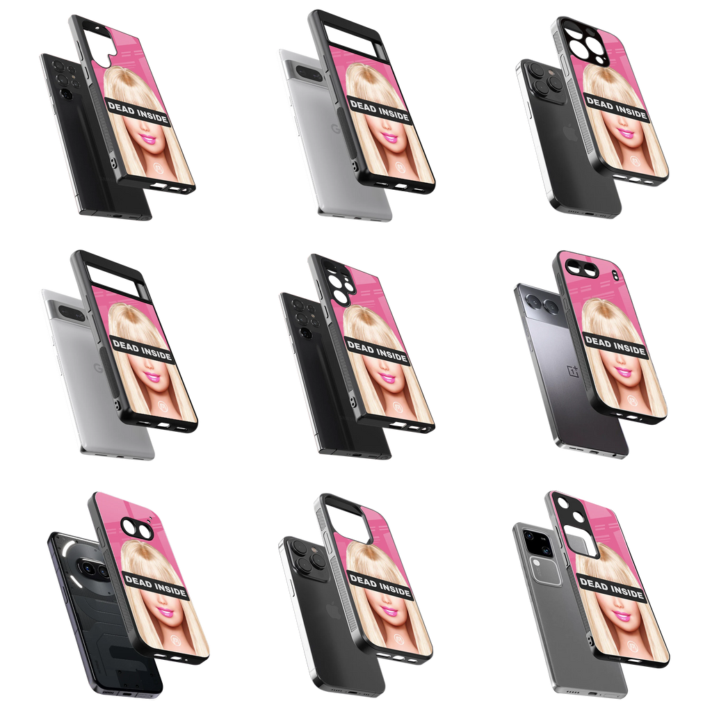 Durable Glass Back Mobile Case for iPhone, Samsung, OnePlus, Google Pixel, Redmi, Vivo, Oppo